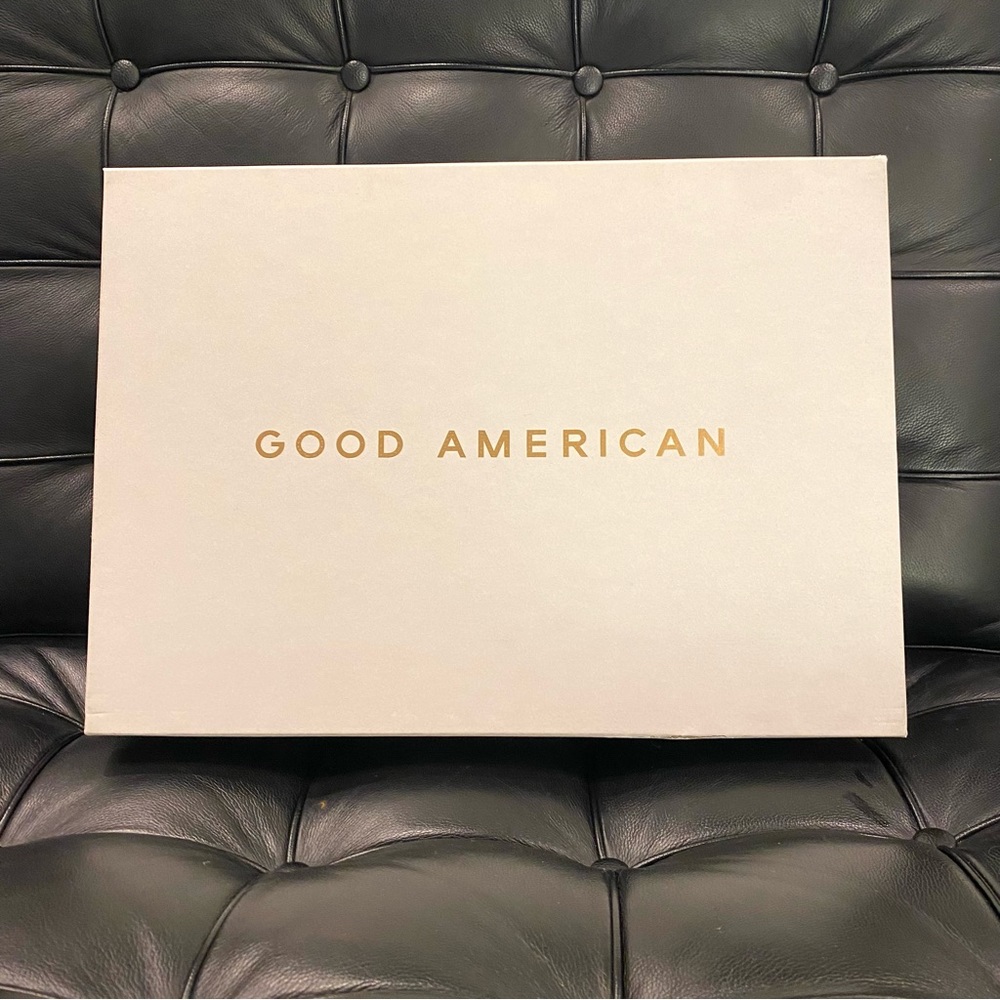 π₯ Good American Scandal Lace Up High Heel Booties Boots Stone Sold Out NIB - Picture 9 of 12